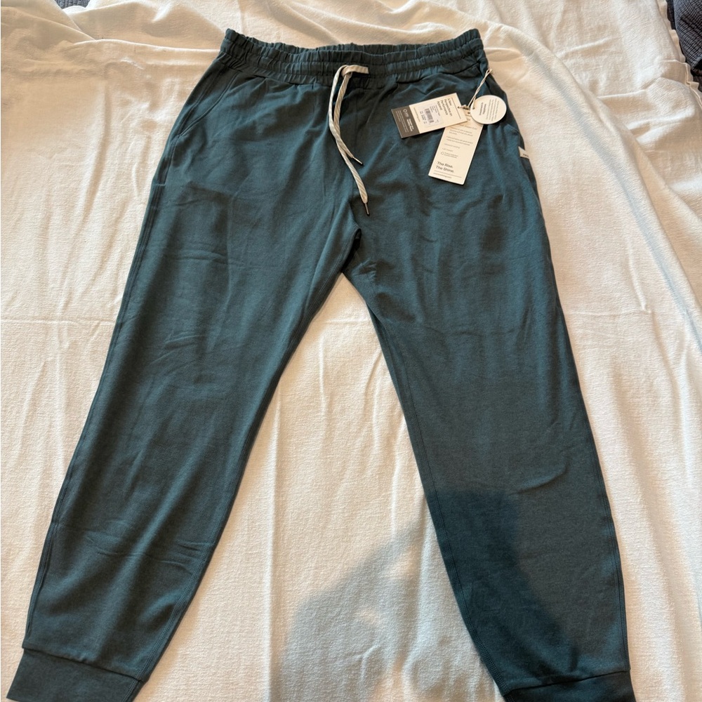 Vuori Dark Teal Joggers